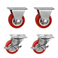2 Fixed 2 Brake A
