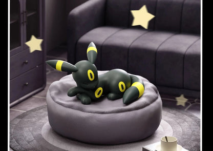 New Genuine Eevee Sleeping Position Series Mystery Box Vaporeon Anime Figurines Sylveon Espeon Umbreon Merchandise  Gift Toy