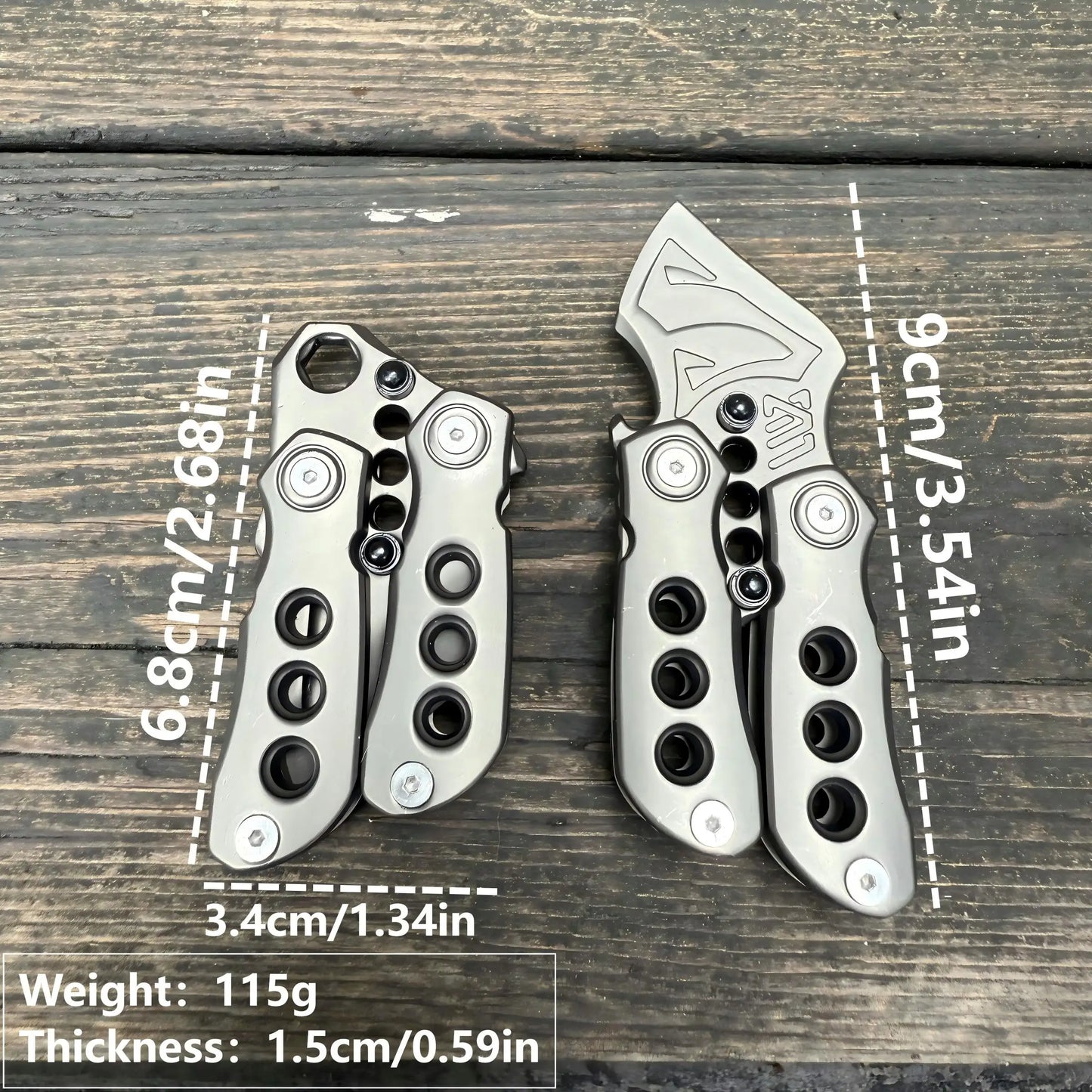 Magnetic Fidget Coin EDC Adult Decompression Toy Anxiety And Stress Relief Multifunctional crowbar Fidget Slider Spinner Gift