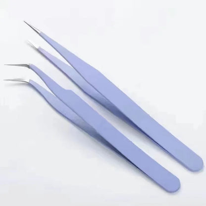 2pcs Tweezers Creative Macaroon Color Clip for DIY Decroative Journal Diary Scrapbook Sticker Tool Back To School Student Supply