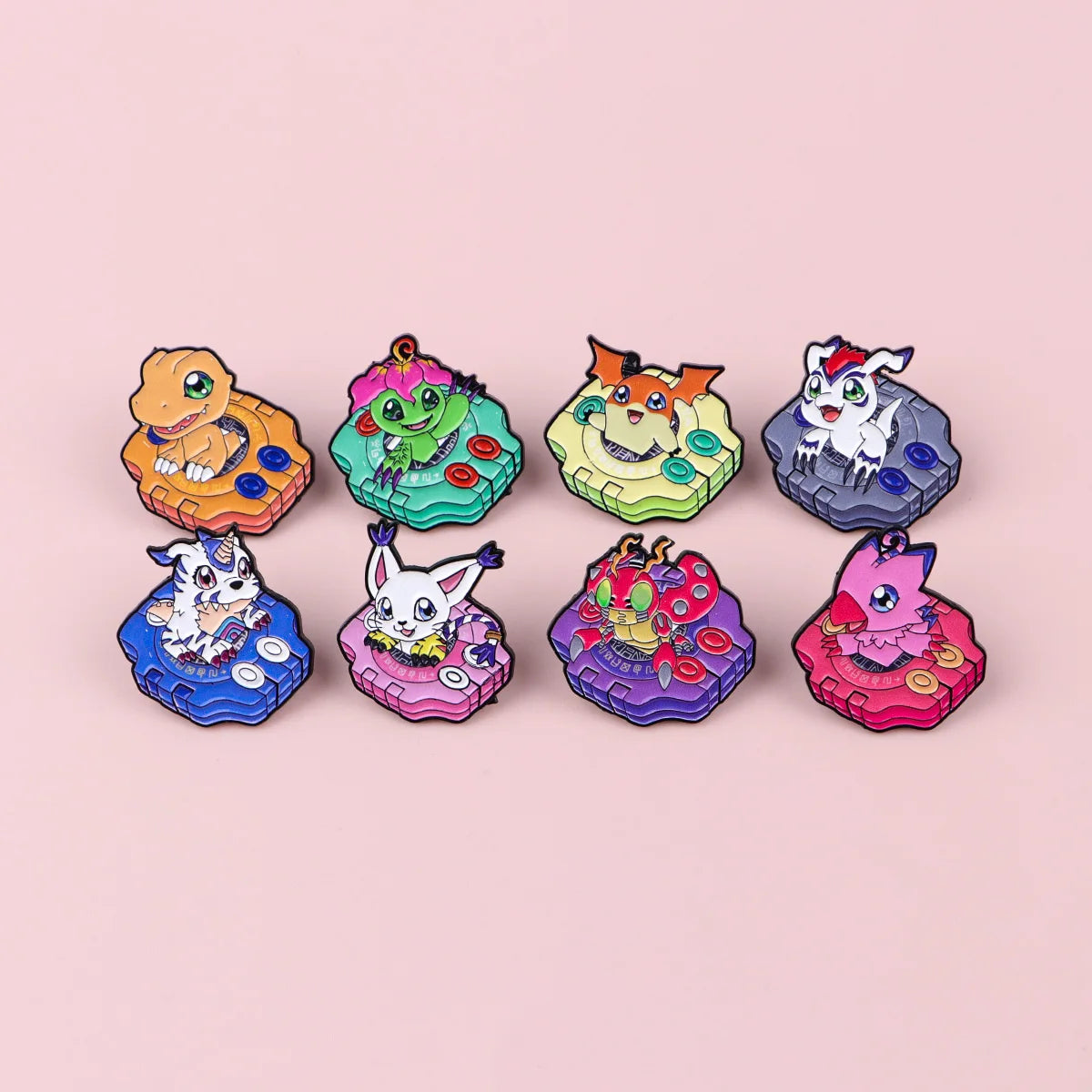 Anime Monster Enamel Pin Cartoon Badges on Backpack Brooches For Women Hat Lapel Pins Cosplay Accessories Toys Gifts