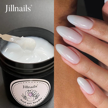 Jillnails 100g Natural Jelly Gel Builder Nails Extension Clear Nail Sculpt Rubber Cream Gel