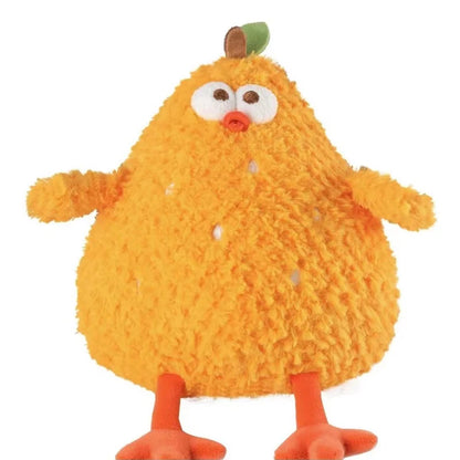 New Chicken&Leg Chicken Soft Gingerbread Chicken Dolls Decor Cartoon Simulation Fruit Animals Stuffed Toy Pillow Birthday Gifts