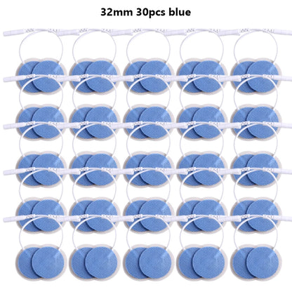 32mm Non-woven Fabric Electrode Pads Replacement For Tens EMS Nerve Muscle Stimulator Body Massager Patches