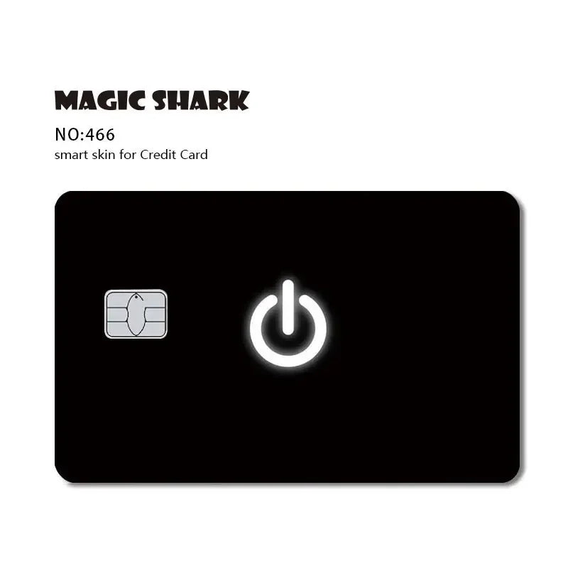 Magic Shark Kawaii Anime Tape Pig Dreamy Sticker Film Skin Cover for Debit Credit Bank Card Small Large Chip