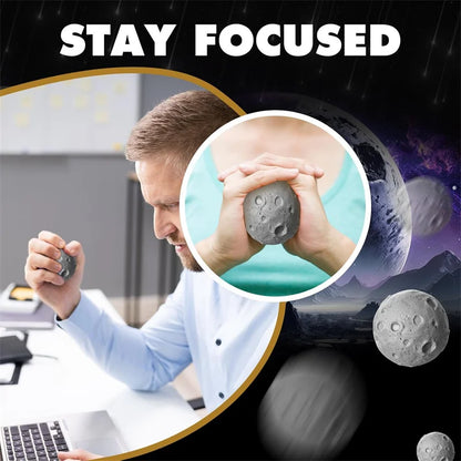 1/3/5PCS Squeeze Anxiety Fidget Sensory Balls for Children Moon Stress Balls Birthday Party Supplies School Carnival Reward