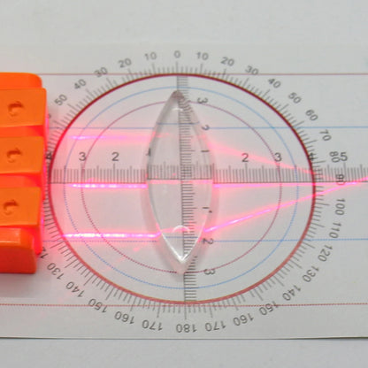 1Set Geometric Optics Experimental Equipment Lens Imaging Tools Refraction Optical Experiment Set for Child Kids Battery Powered