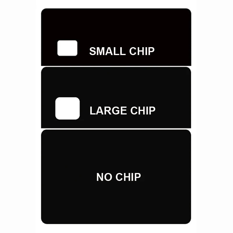 Magic Shark Dog Meme Hunter Snake Stonks 3M Matte PVC Front Sticker Film Cover Skin for Bank Debit Credit Card