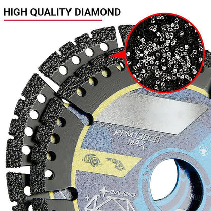 Multi Material Cutting Blades Metal Tile Stone Plastic Angle Grinder Saw Blades for Alloy Cast Iron Marble Tool Accessories