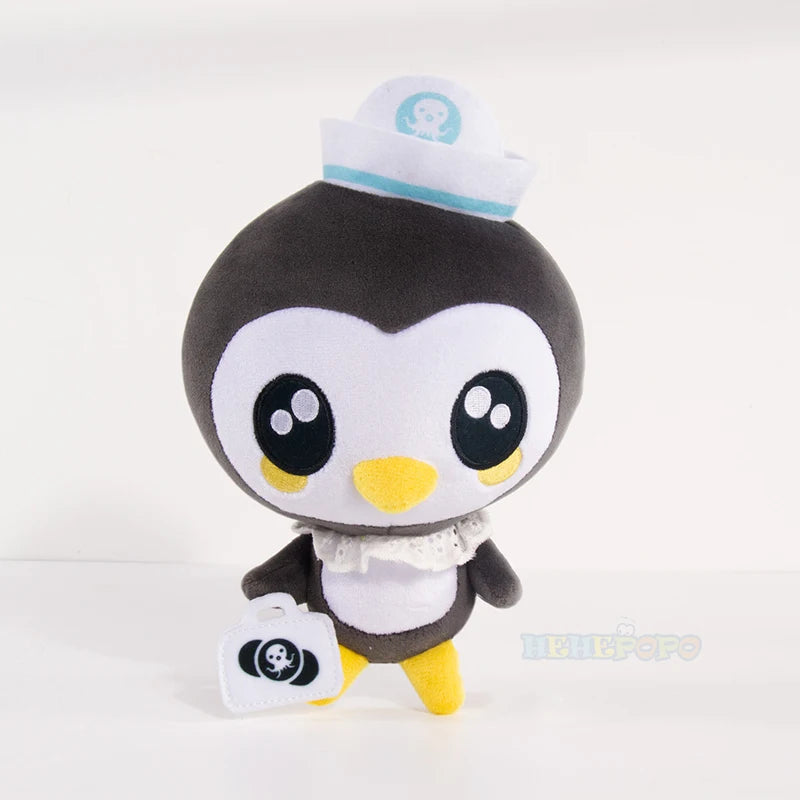 20cm Octonauts Plush Toys with Barnacles, Peso, Kwazii and Tweak Characters - Cute Animal Stuffed Toys for Kids' Birthday Gift