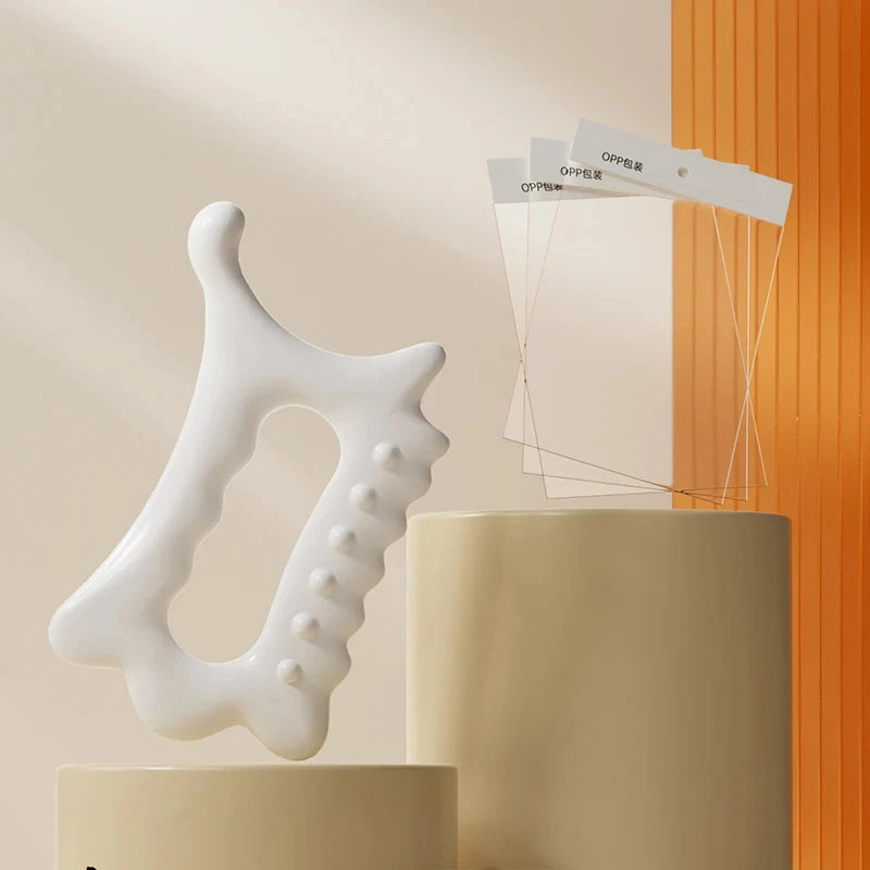 Body Shaping Massage Stick Facial Muscle Pulling Eye Acupoint Meridian Brush Stomach Pushing Scraper for Sculpture