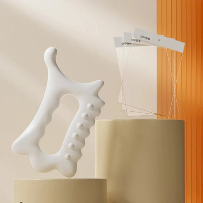Body Shaping Massage Stick Facial Muscle Pulling Eye Acupoint Meridian Brush Stomach Pushing Scraper for Sculpture