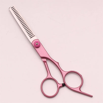 Hair Cutting Scissors 6" Japan Stainless Steel Hairdressing Scissors Thinning Shears Hair Scissors Set Styling Tool C1000