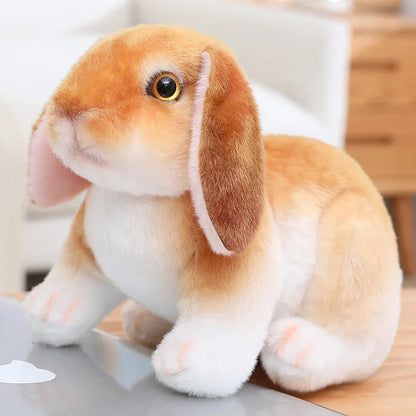 Huge Mini Simulated Animal Dog Rabbit Toys Cute Animal Soft Simulation Doll Easter Birthday Gift Kids Toy Bedroom Decor