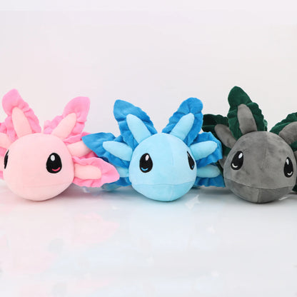 45cm Pink Axolotl Plush Toy Kawaii Axolotl Plush Dolls Soft Stuffedl Plush Animal Toys Kids Girls Christmas Birthday Gift Toy