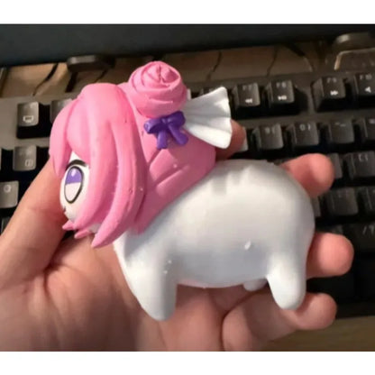 9cm Doro Doll Cute Figure Doll Anime Games Peripheral Custom Model Ko Doll Cute Desktop Decoration Toy Collections Holiday Gifts