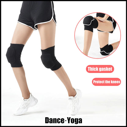 Soft Breathable Volleyball Knee Pads for Dancers Men Women Kids Protective Knees for Football Dance Yoga Tennis Running Cycling
