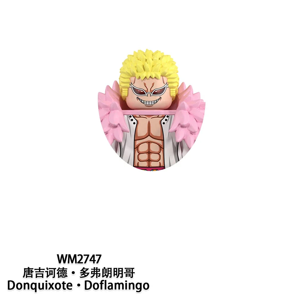 40 Style Anime One Piece WM6189 WM6188 Japanese Cartoon Series Character Figure Action Doll Model Children's Toy Gift