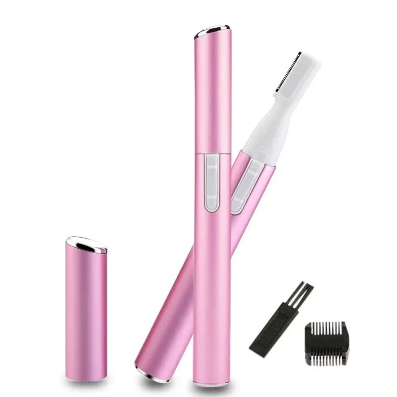 Mini Electric Eyebrow Shaver & Facial Hair Remover for Neck Lips Arms Legs Body, Trimmer for Women