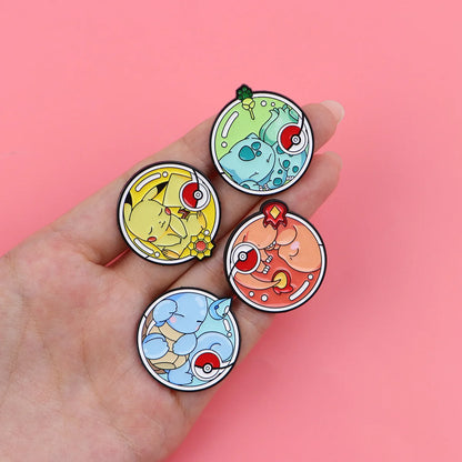 Cartoon Elf Enamel Pin Cute Anime Brooches Woman Backpack Accessories Bags Badge Fashion Lapel Jewelry Friends Gifts