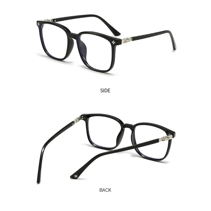 New 1/2Pcs Anti Blue Light Glasses for Women and Men Computer/Phone Daily Life Fahsion and Trendy Glasses Natural Eyeglasses