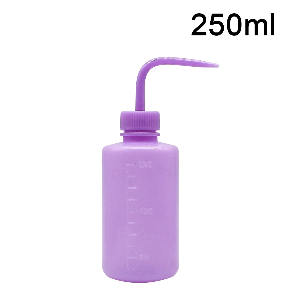 Eyelash Clean Washing Bottle Curved Spout Blow Wash Makeup Remover Bottle Eyebrow Lifting Tool Lash Extension Supplies
