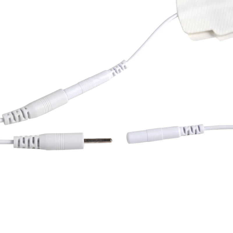 Breast Electrode Pads with 2.0mm Chest Adhesive Patches Muscle Stimulator for Breast Massage Tens Acupuncture Accessories