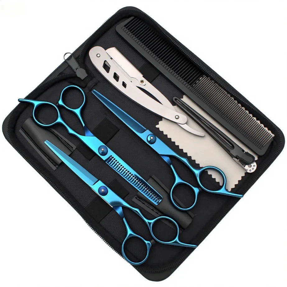 Hair Scissors Professional High Quality - Japan Steel 440C Barber Scissors, Hairdressing Scissors, Hair Cutting Shears, Sharp Bl
