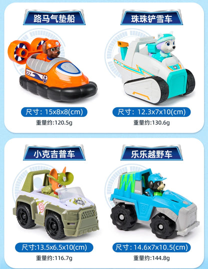 Original Paw Patrol 10kinds Figures Ryder Tracker Everest Chase Rex Skye Rocky Marshall Zuma Action Figure Birthday Gift Toy