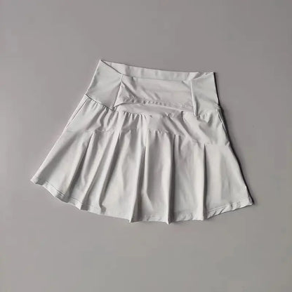 Women's High Waist Sports Short Skirt Quick Dry Fitness Yoga Running Tennis Golf Wear Summer Sport Skirts