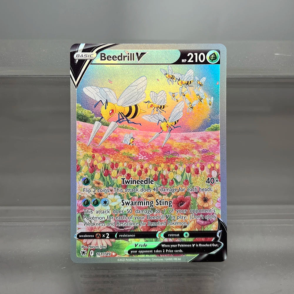 PKM Proxy Cards Classic Mew Vmax Charizard Vstar Cards Collection PTCG Celebi V Fusion Strike Foil Card