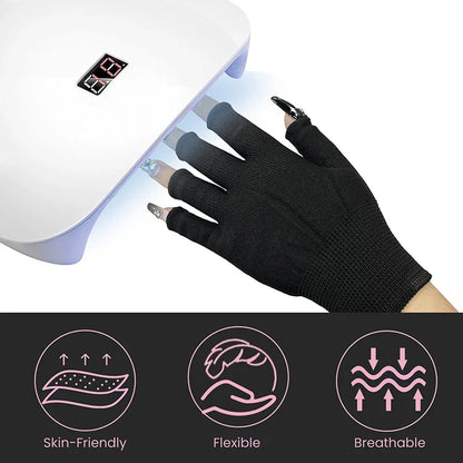 1 Pair Men's and Women's Multifunctional Half Finger Gloves Wear Resistant Knitted Wrist Protection Gloves