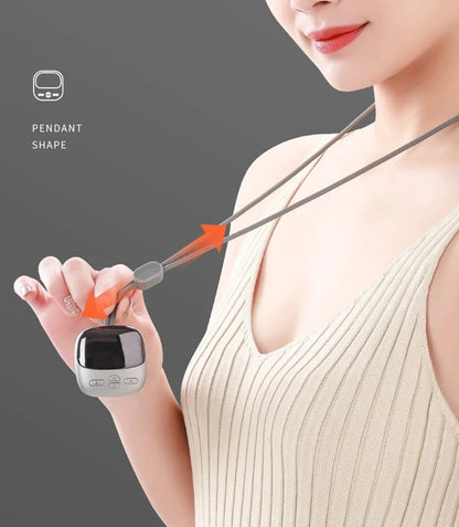 NEW Mini Smart Hanging Neck Shoulder Cervical Spine Massager Mini Portable Hot Compress Neck Artifact Dredging Neck Protector