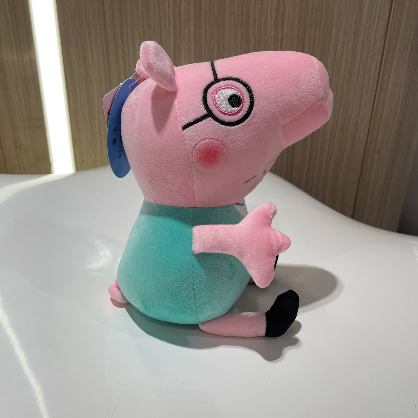 30CM Genuine Peppa Pig Plush Stuffed Doll Peppa George Mom Dad Model Children's Toys Cartoon Anime Figure Kids Birthday Gifts
