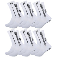 6 pairs white C77
