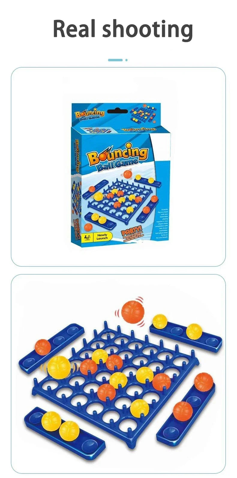 Fun Bouncing Ball Games, Children's Coordination Board Games, Battles, Throwing Balls, Bouncing Balls, Party Interactive Toys