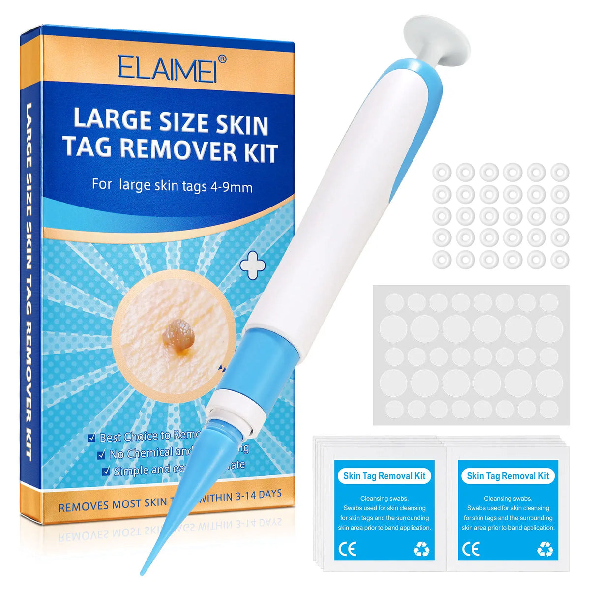 Home Use Painless Safe Skin Tag Mole Wart Spot Removal Equipment for Smooth Skin Wart Remover Eyelid Lifting Acne Treatment Pen