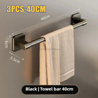 3PCS-Black 40CM
