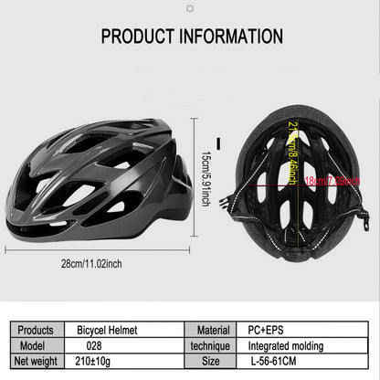 PJT Cycling Helmet Man Women Road Mountain Bike Helmet Outdoor Bicycle Skateboard Scooter Integrally-Molded Ultralight Helmet