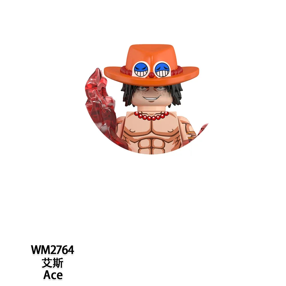 40 Style Anime One Piece WM6189 WM6188 Japanese Cartoon Series Character Figure Action Doll Model Children's Toy Gift