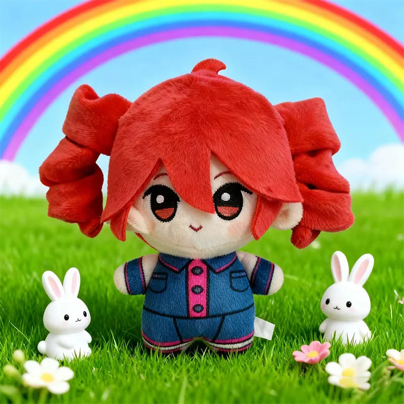 10CM Anime Kasane Teto Plush Toys Soft Sea Star Dolls Stuffed Plushies Figure Cosplay Cartoon Birthday Christmas Gifts for Fans