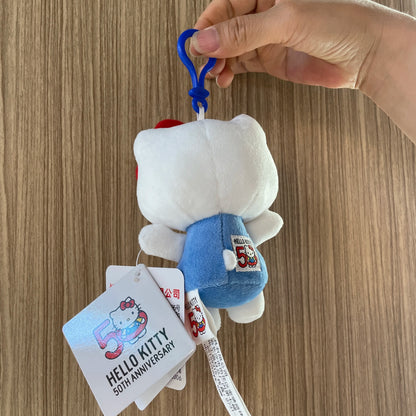 Genuine Sanrio Hangyodon Melody Kuromi Pendant Plush Toys Small Charms Sayuri Model Doll Stuffed Toys Girls Boys Birthday Gifts