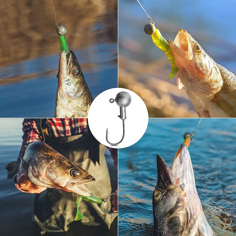 WODJYJ 1g 2g 3g 4g 5g 7g 8g 10g 14g 20g 28g jig head hook for fishing tackle ,rig soft worm hook crank lure bait hook