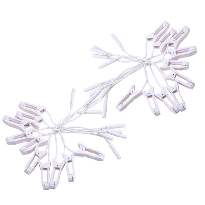 Ear Clip Machine Massager 2.0mm Plug Electrode Lead Wires Connecting Cables Sleeping Aids for Earclips