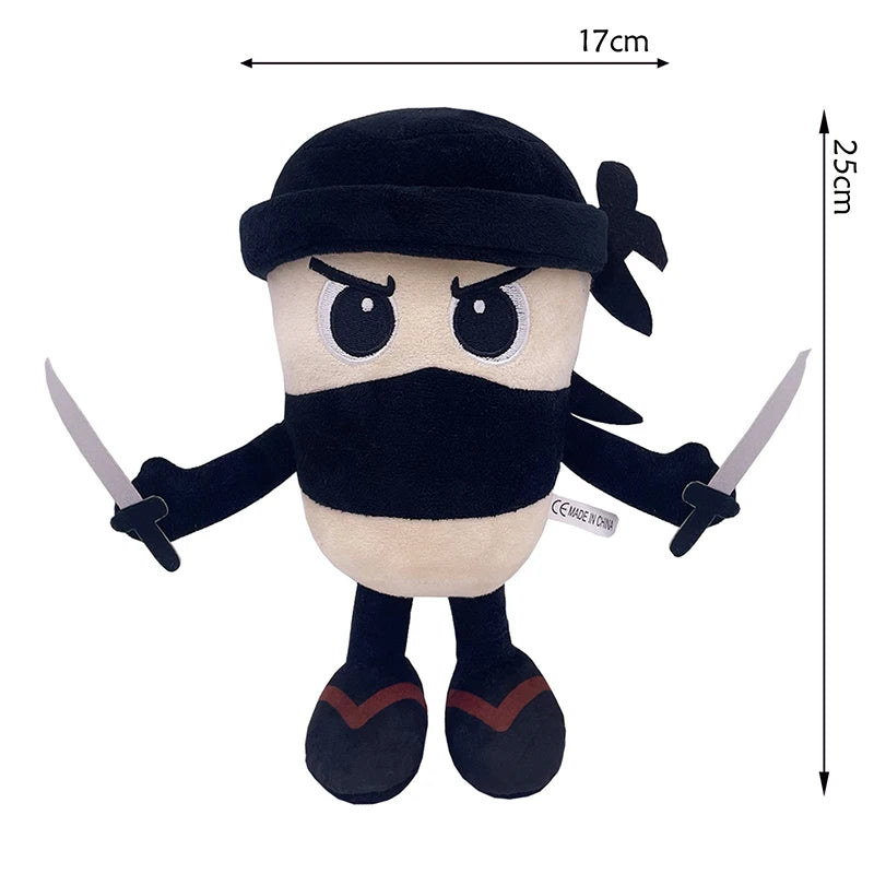 Italian Brainrot Tung Tung Tung Sahur Plush Toys 22-47cm Tungtung Sahur Tralalero Tralala Shark Plush Soft Stuffed Toy Doll Gift