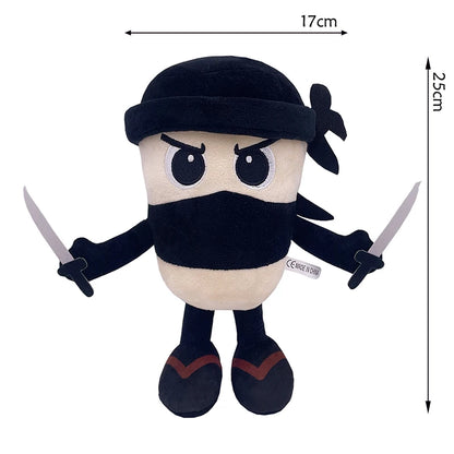 Italian Brainrot Tung Tung Tung Sahur Plush Toys 22-47cm Tungtung Sahur Tralalero Tralala Shark Plush Soft Stuffed Toy Doll Gift