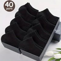 40 Pairs Black