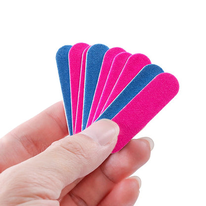 10 to 1000 pcs Disposable Mini Nail Files - Double Sided Emery Boards for Manicure and Pedicure - 180/240 Grit