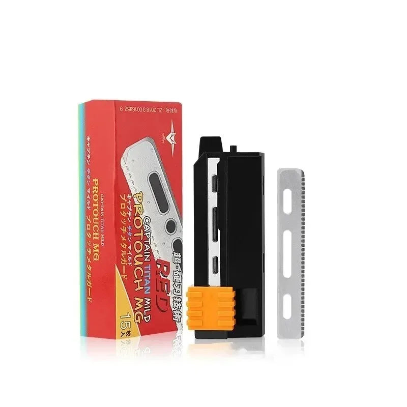 New Professional Baber Beard Straight Edge Shaving Razor Men Hair Removal Tools, Wooden Handle, Anti-Slip Grip for Home Shaving