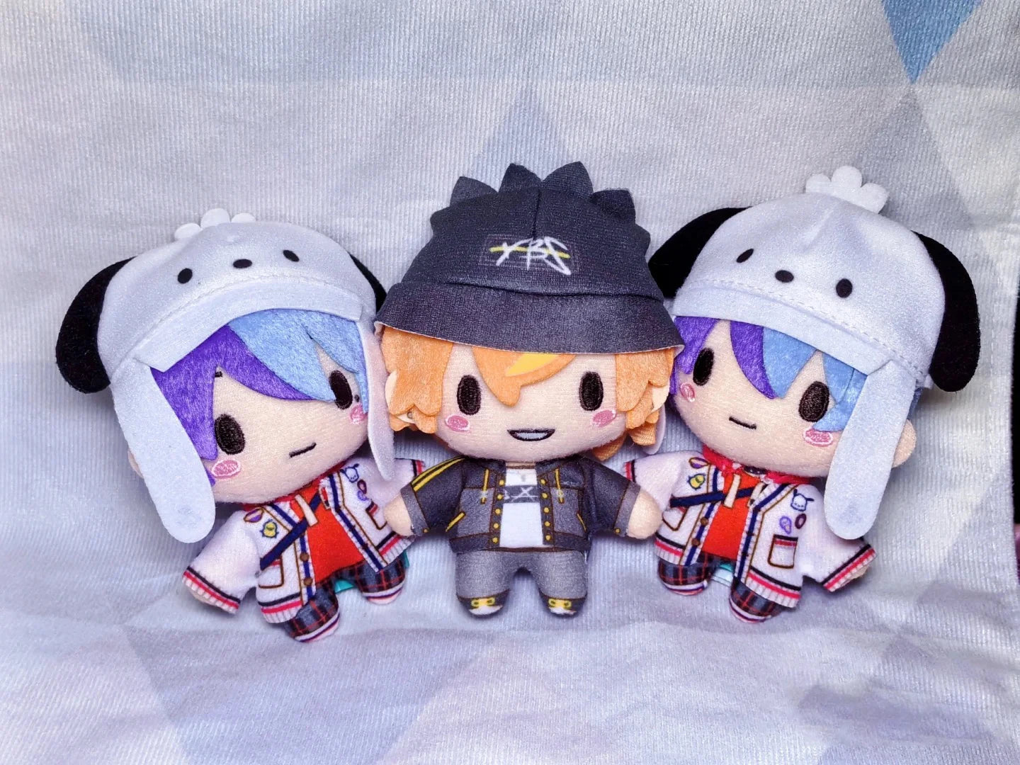 10cm Pjsk Plush Toy Keychain Project Sekai Shinonome Akito Stuffed Plush Doll Aoyagi Toya Pendant Backpack Bag Decor Gift